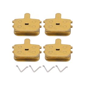 4 Sets Bicycle Disc Brake Pads All Metal Mountain Bike Brake Pads for M355 M446 Bike Accessories