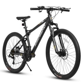 A26251 26 Inch Mountain Bike,21 Speed with High-Carbon Steel Frame Bike for Adults,Dual Disc Brake Mountain Bicycle for Men Womens Adult Bicycle