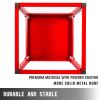 VEVOR Plyometric Platform Box Fitness Exercise Jump Box Step Plyometric Box Jump for Exercise Fit Training (12/18/24/Red) (18 inch)