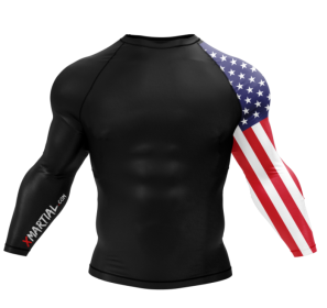 XM AMERICAN WARRIOR - Longsleeve And Shortsleeve - XMARTIAL (Option: XS-LongSleeves)