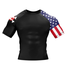 XM AMERICAN WARRIOR - Longsleeve And Shortsleeve - XMARTIAL (Option: XS-ShortSleeves)