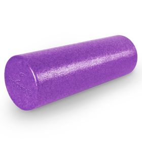 High Density Foam Roller (Option: 18x6 in  Purple)