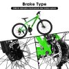 A24299 24 inch Mountain Bike Bicycle for Adults Aluminium Frame Bike Shimano 21-Speed with Disc Brake