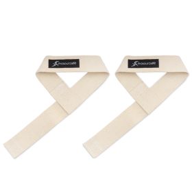 Weight Lifting Straps (Option: Beige)