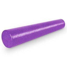 High Density Foam Roller (Option: 36x6 in  Purple)