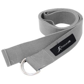 Metal D (Option: Ring Yoga Strap  Grey)