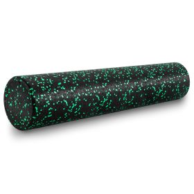 High Density Speckled Foam Roller (Option: 36x6in  Black/Green)