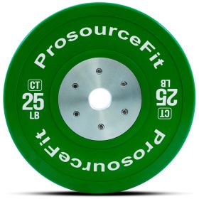 Color Training Bumper Plate (Option: 25 lb  Green)